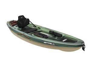 Sentinel MBF10P100 Fishing Kayak - 2.5m, Black/Green/Camo
