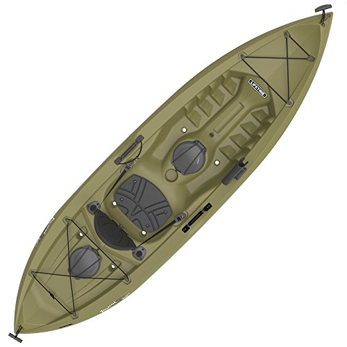 Lifetime Tamarack Angler Kayak, Olive, 120