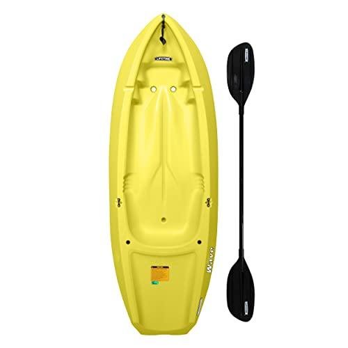 Yellow Youth Wave Kayak & Paddle Kit, 183cm