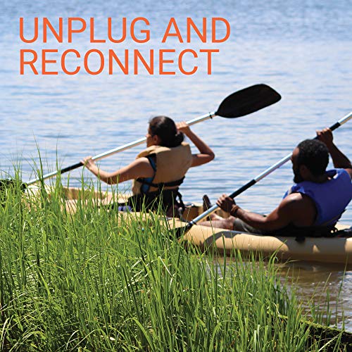 BKC TK219 Tandem Fishing Kayak with Paddles