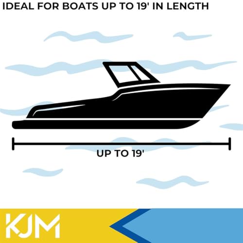 HNC KJM 42100 Boater Safety Kit; USCG Boating Safety Kit for Boats Up to 19 Foot in Length, Red