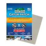 Gator Patch Fiberglass Reinforced Repair Patch - Repairs Holes, Dents & Cracks on Multiple Surfaces - DIY Prep, Peel & Stick - 3 Sizes - USA Made