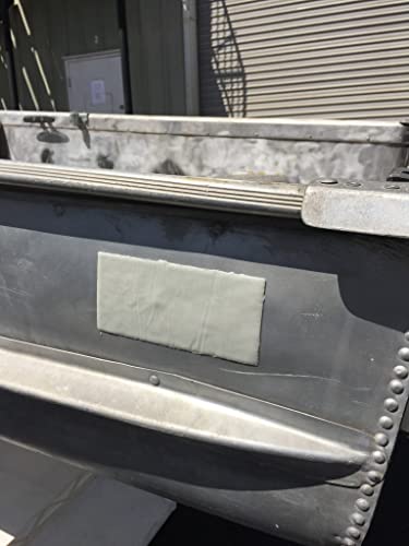 Gator Patch Fiberglass Reinforced Repair Patch - Repairs Holes, Dents & Cracks on Multiple Surfaces - DIY Prep, Peel & Stick - 3 Sizes - USA Made