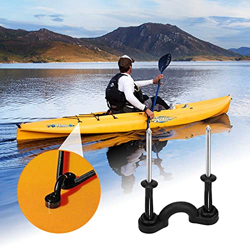 CLIO 10 Pcs Kayak Pad Eyes Kit with 20 Tri-Grip Rivet Kit for Kayaks