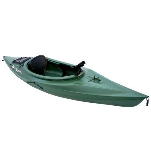 SUNDOLPHIN Sun Dolphin Excursion Sit-in Fishing Kayak (Olive, 10-Feet)