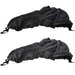 HURRISE Universal Kayak Spray Skirt, Waterproof Nylon Kayak Spray Skirt Adjustable Elastic Straps Cover Kayak Sports Accessory(Grey)