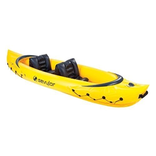 Coleman Company Sevylor Tahiti Classic Inflatable Kayak, Yellow