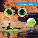 Emotion Guster Sit-Inside Kayak - Lightweight and Durable