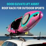 TOOENJOY 20.7"H Universal Lift Assist Kayak Carrier