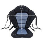 Elevate Outdoor KS-02 Sit-on-Top Padded Kayak Seat & Backrest