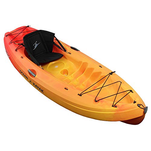 Ocean Kayak Frenzy 1-Person Sit-On-Top Recreational Kayak (Sunrise, 9 Feet)