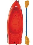 Sun Dolphin 52210 Bali Kayak, 6-Feet in Red