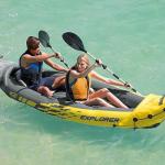 INTEX 68307EP Explorer K2 Inflatable Kayak Set - 2-Person