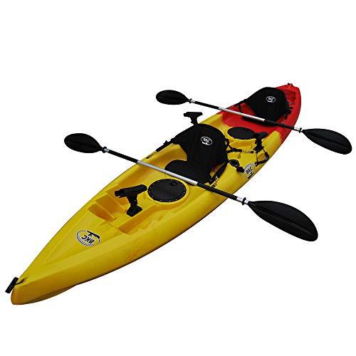 BKC TK181 Tandem Sit On Top Kayak with Accessories