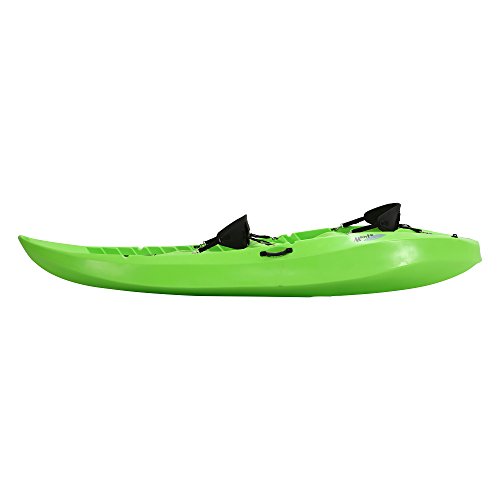 Lifetime Manta Tandem Sit on Top Kayak with Backrests, 10 Feet, Green (90116)