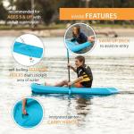 Lifetime Youth Kayak: Glacier Blue, 78 inches