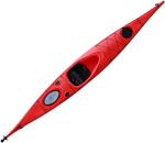 BKC SK287 Angler Touring Solo Kayak With Paddle