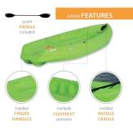 Lifetime Youth 6 Feet Wave Kayak with Paddle