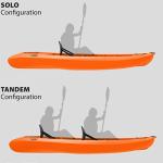 Lifetime Kokanee 10'6" Orange Sit-On-Top Kayak