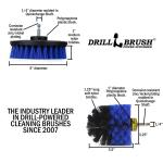 Marine Drill Brush - Kayak and Boat Cleaner