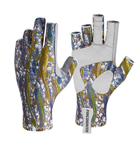 Fincognito Trout Dreams Sun Gloves-Lg/XL