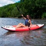 Red Solstice Flare Kayak for 1 Person