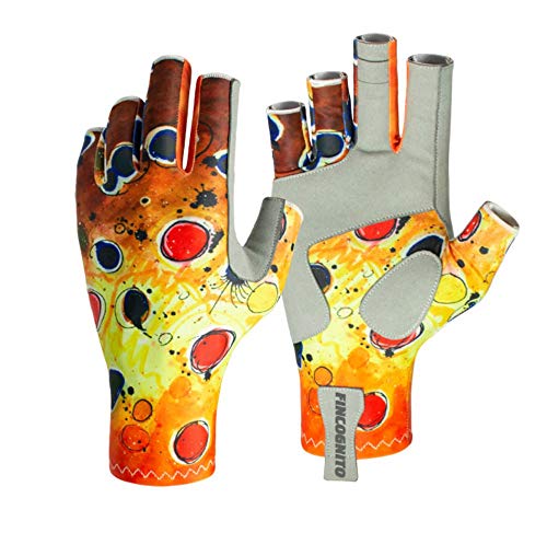 Fincognito Brown Trout - #2 Sun Gloves-LG/XL