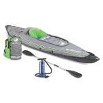 Sevylor QuickPak K5 Inflatable Kayak with Backpack, Pump & Paddle