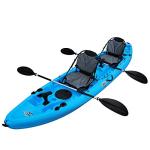 BKC TK219 Tandem Fishing Kayak with Aluminum Frame