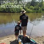 BKC Tandem Fishing Kayak with Paddles and Seats