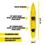 Ocean Kayak Zest Two Expedition Tandem Sit-On-Top Touring Kayak