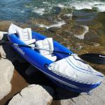 SOLSTICE Rogue Inflatable Fishing Kayak - Tandem 2 Seats