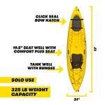 Ocean Kayak Caper Classic Recreational Sit-On-Top Kayak