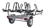 Malone Auto Racks MicroSport 4-Boat FoldAway-J Trailer