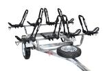 Malone Auto Racks MicroSport 4-Boat FoldAway-J Trailer