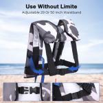 Novashion Inflatable Life Jacket with Reflectors for Kayaking