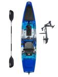 BKC PK13 13' Pedal Drive Fishing Kayak with Rudder System