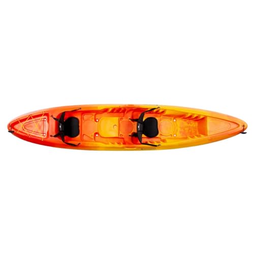 Perception Kayaks Rambler Sit On Top for Recreation, Sunset, 13'6