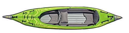 Advanced Elements AdvancedFrame Convertible Inflatable Kayak, Green