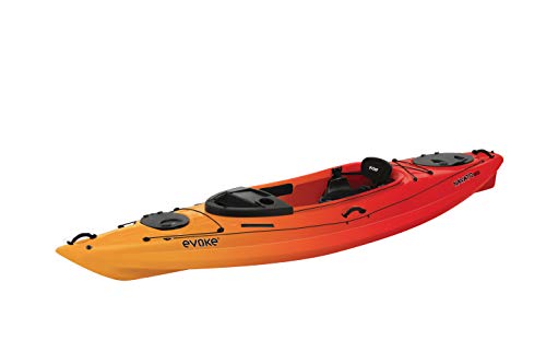 EVOKE Navato 120 Sit in Recreational Kayak, Sunset, 12'