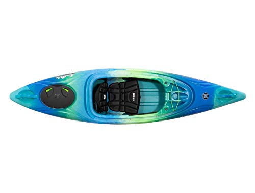 Perception Kayaks Joyride 10 | Sit Inside Kayak for Adults and Kids | Recreational and Multi-Water Kayak with Selfie Slot | 10' | Déjà vu