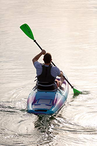 Perception Hi Life 11 | Sit on Top Kayak - SUP/Paddleboard | Hybrid Boat with Seat Storage/Cooler | 11' | Funkadelic