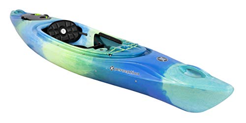 Perception Kayaks Joyride 10 | Sit Inside Kayak for Adults and Kids | Recreational and Multi-Water Kayak with Selfie Slot | 10' | Déjà vu
