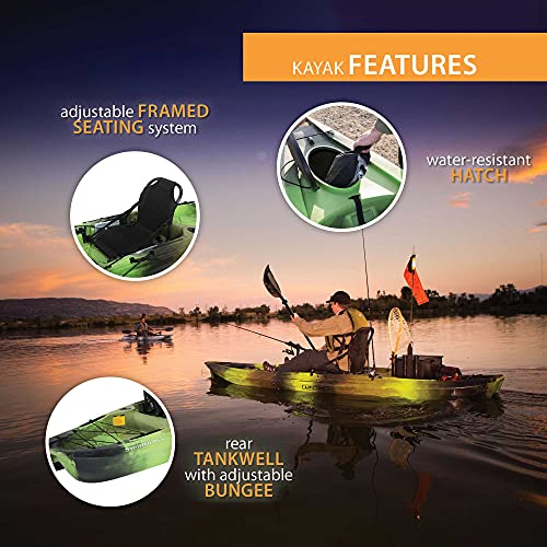 Emotion Stealth Pro Angler 118 Fishing Kayak