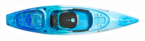 Perception Sound 10.5 | Sit Inside Kayak for Fishing and Fun | Two Rod Holders | Large Rear Storage | 10' 6" | Sea Spray