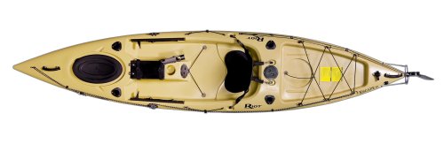 Riot Kayaks Escape 12 Angler Sit-On-Top Flatwater Fishing Kayak (12-Feet)