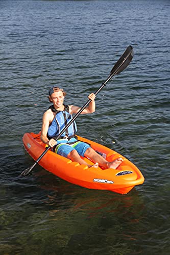 Pelican - Sonic 80X Youth Kayak - Sit-on-Top - Recreational Kayak - 8ft