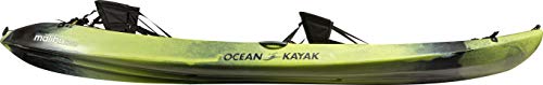Ocean Kayak Malibu Two Tandem Sit-On-Top Recreational Kayak, Lemongrass Camo, 12 Feet