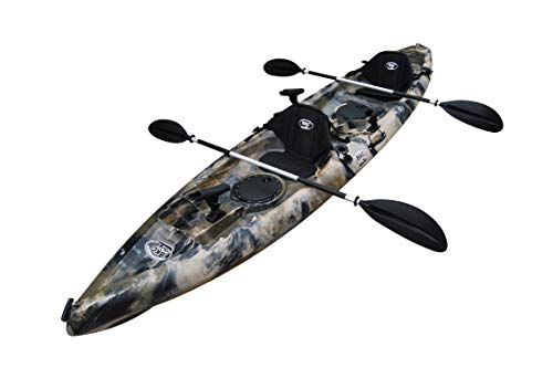 BKC TK181 Tandem Sit On Top Kayak with Accessories