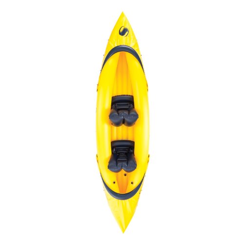Coleman Company Sevylor Tahiti Classic Inflatable Kayak, Yellow